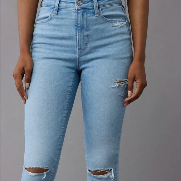 American Eagle Outfitters Women's Light Blue Jeans - Picture 10 of 10